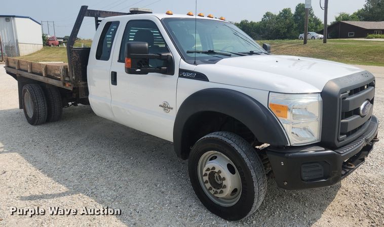 image for item OK9562 2016 Ford F450 Super Duty XL  flatbed truck