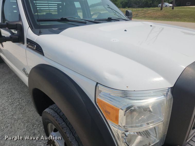 image for item OK9562 2016 Ford F450 Super Duty XL  flatbed truck