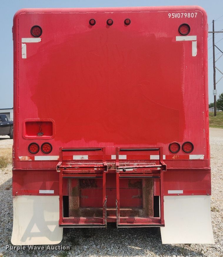 image for item OK9563 1995 Hackney & Sons  delivery trailer