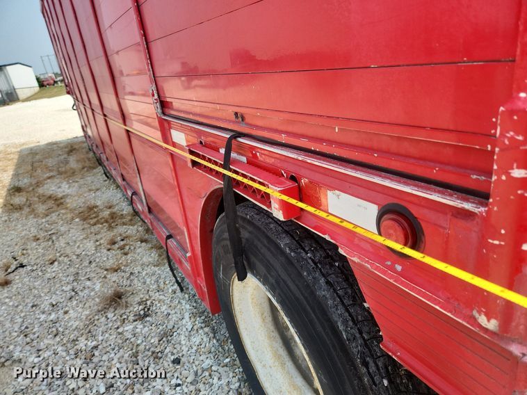 image for item OK9563 1995 Hackney & Sons  delivery trailer