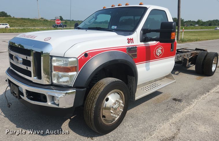 image for item OK9570 2009 Ford F450 Super Duty XLT  truck cab and chassis