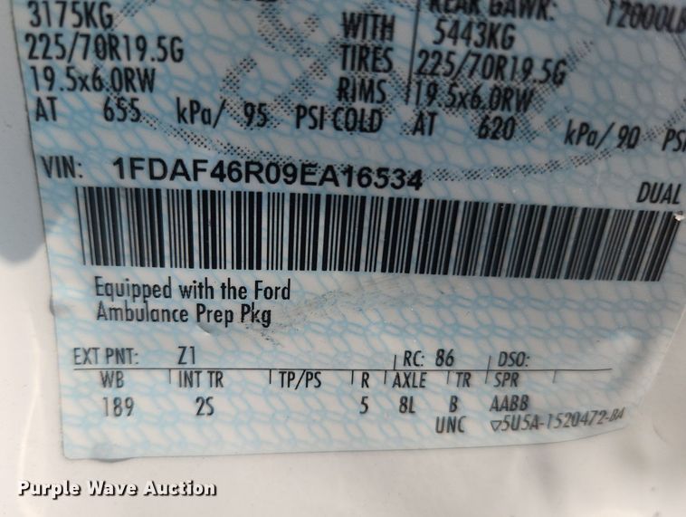 image for item OK9570 2009 Ford F450 Super Duty XLT  truck cab and chassis