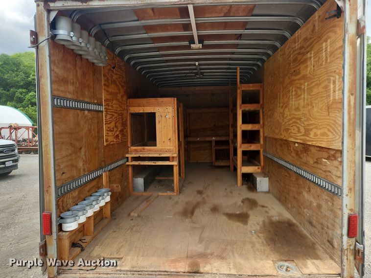image for item OK9576 2003 Wells Cargo CVC3625  enclosed cargo trailer