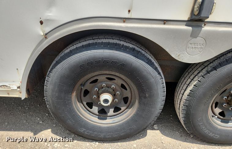 image for item OK9576 2003 Wells Cargo CVC3625  enclosed cargo trailer