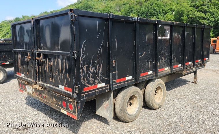 image for item OK9581 2020 Texas Pride DT82042KGN  dump trailer