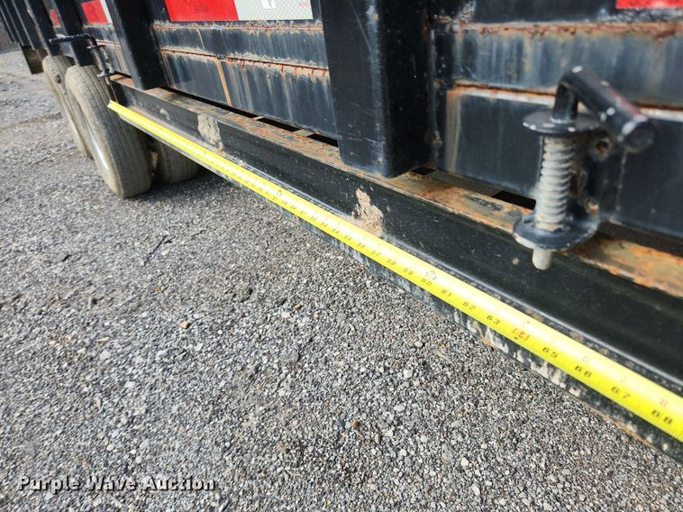 image for item OK9581 2020 Texas Pride DT82042KGN  dump trailer