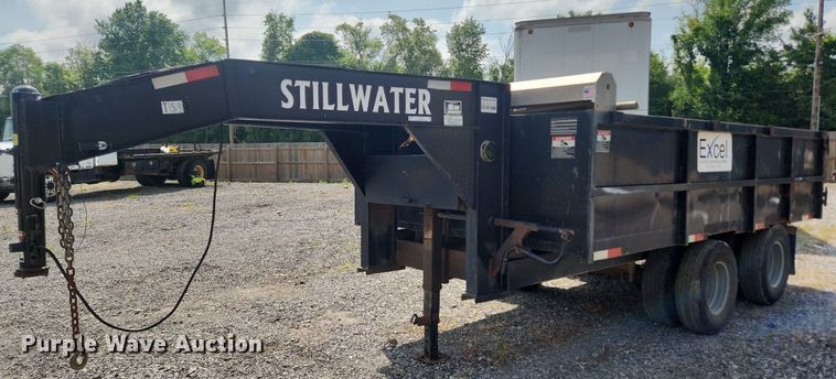 image for item OK9584 2019 Stillwater  dump trailer