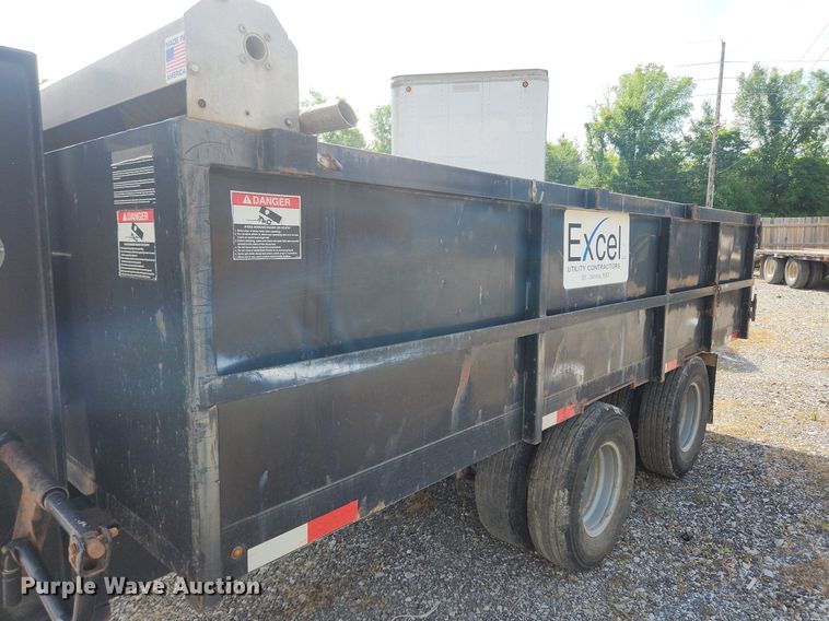 image for item OK9584 2019 Stillwater  dump trailer