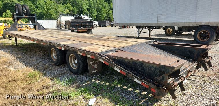 image for item OK9585 2013 Big Tex 22GN-28BK+5CP  equipment trailer