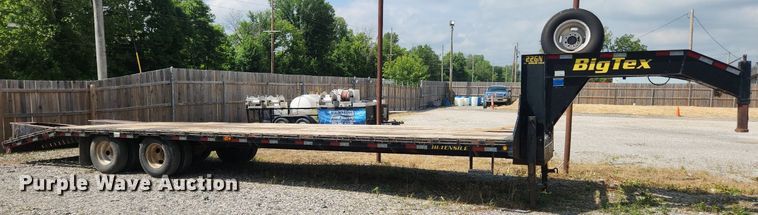 image for item OK9585 2013 Big Tex 22GN-28BK+5CP  equipment trailer
