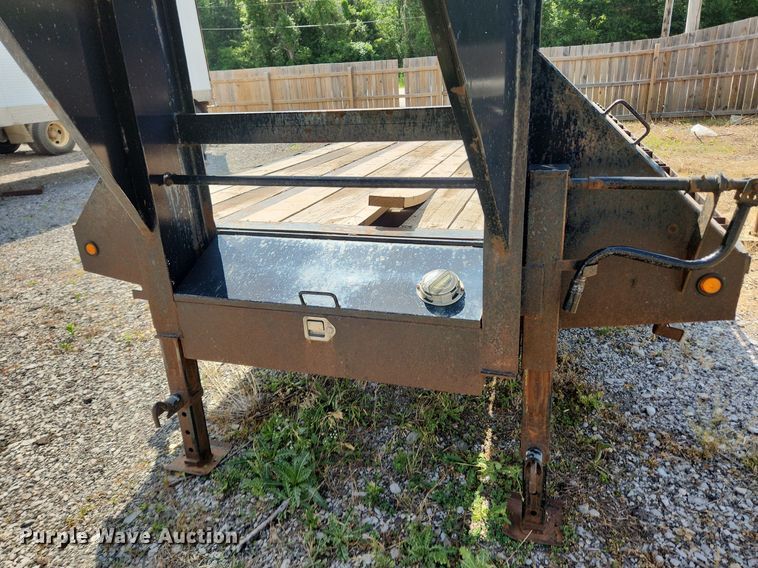 image for item OK9585 2013 Big Tex 22GN-28BK+5CP  equipment trailer