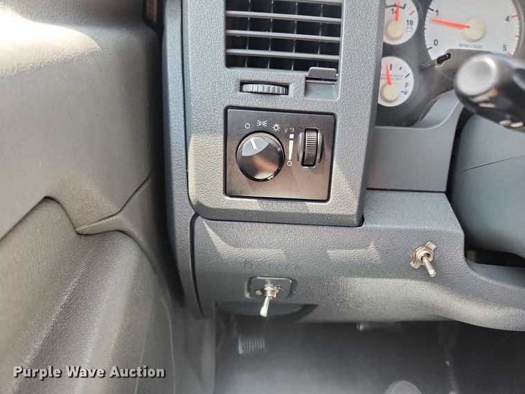 image for item OK9599 2010 Dodge Ram 3500  Quad Cab utility bed pickup truck