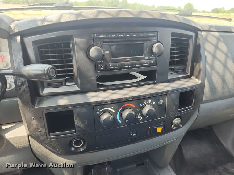 image for item OK9599 2010 Dodge Ram 3500  Quad Cab utility bed pickup truck