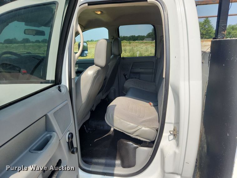 image for item OK9599 2010 Dodge Ram 3500  Quad Cab utility bed pickup truck