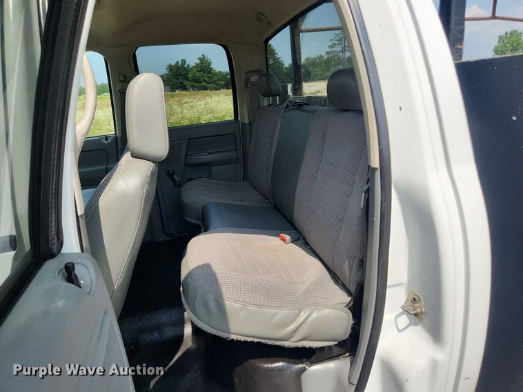 image for item OK9599 2010 Dodge Ram 3500  Quad Cab utility bed pickup truck