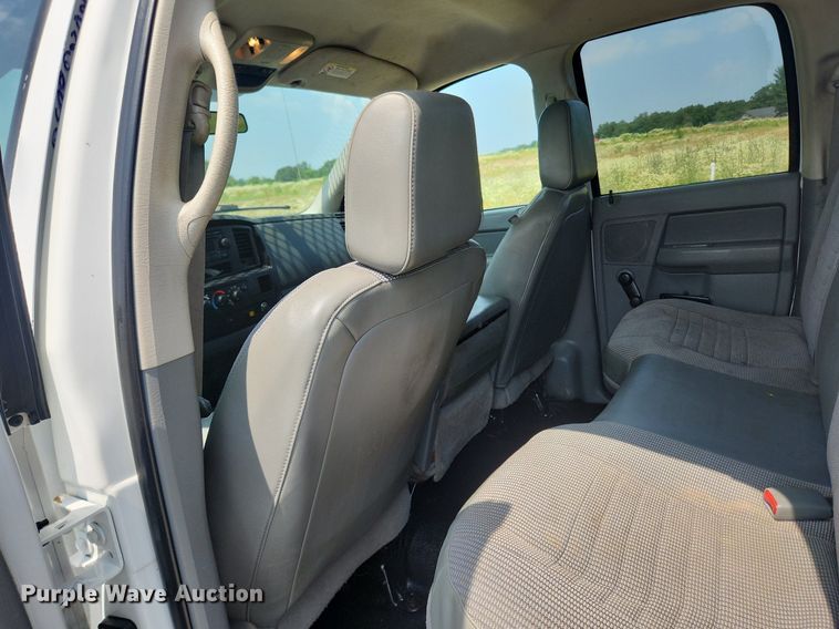 image for item OK9599 2010 Dodge Ram 3500  Quad Cab utility bed pickup truck