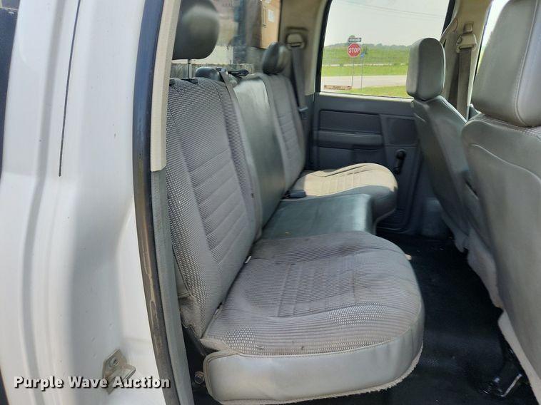 image for item OK9599 2010 Dodge Ram 3500  Quad Cab utility bed pickup truck