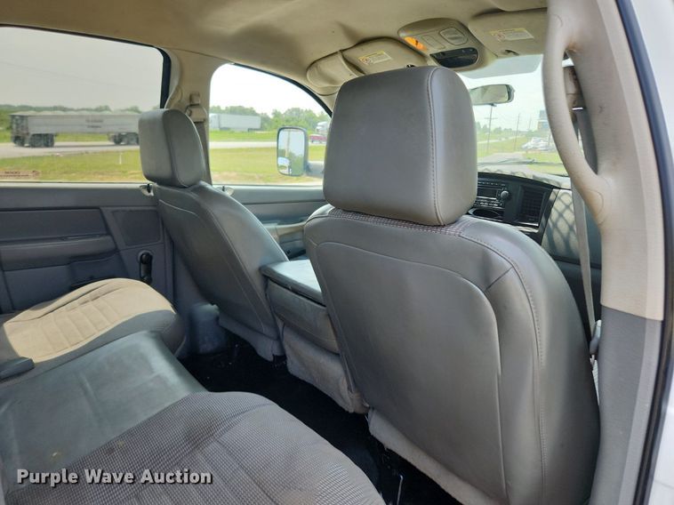 image for item OK9599 2010 Dodge Ram 3500  Quad Cab utility bed pickup truck