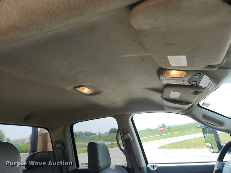 image for item OK9599 2010 Dodge Ram 3500  Quad Cab utility bed pickup truck