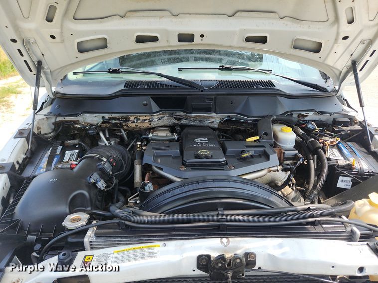 image for item OK9599 2010 Dodge Ram 3500  Quad Cab utility bed pickup truck