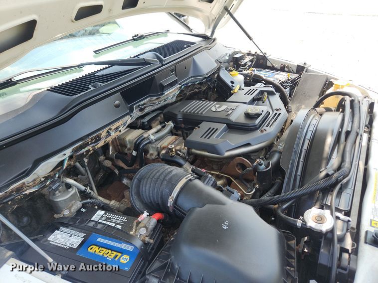 image for item OK9599 2010 Dodge Ram 3500  Quad Cab utility bed pickup truck