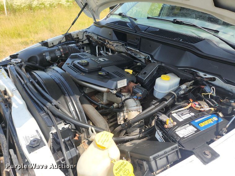 image for item OK9599 2010 Dodge Ram 3500  Quad Cab utility bed pickup truck