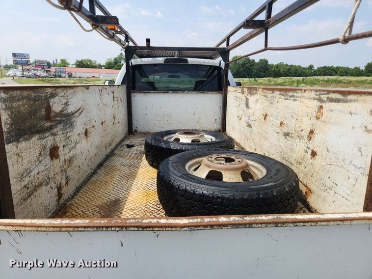 image for item OK9599 2010 Dodge Ram 3500  Quad Cab utility bed pickup truck