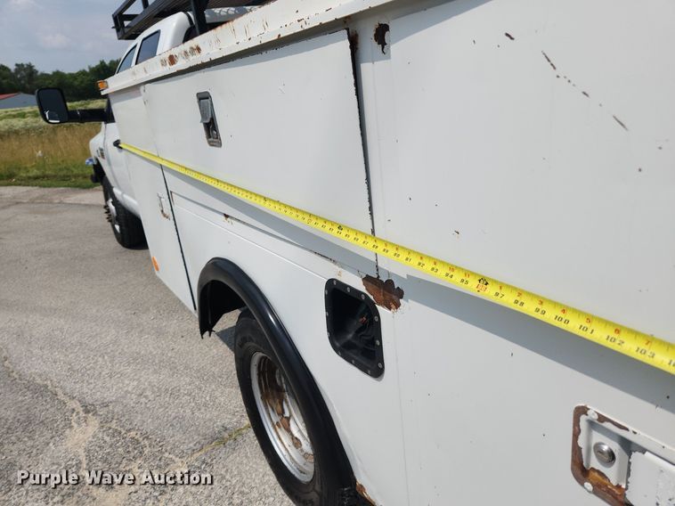 image for item OK9599 2010 Dodge Ram 3500  Quad Cab utility bed pickup truck