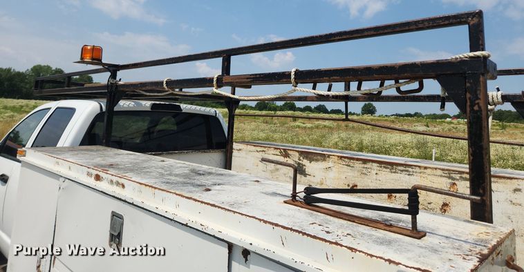 image for item OK9599 2010 Dodge Ram 3500  Quad Cab utility bed pickup truck