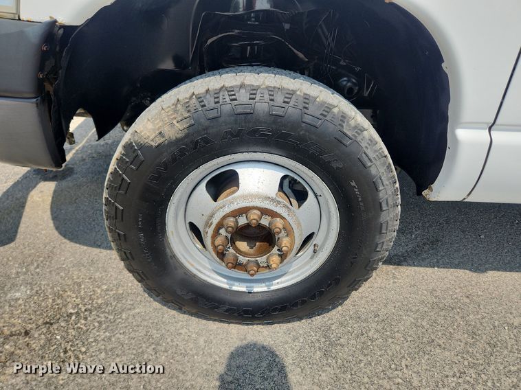 image for item OK9599 2010 Dodge Ram 3500  Quad Cab utility bed pickup truck