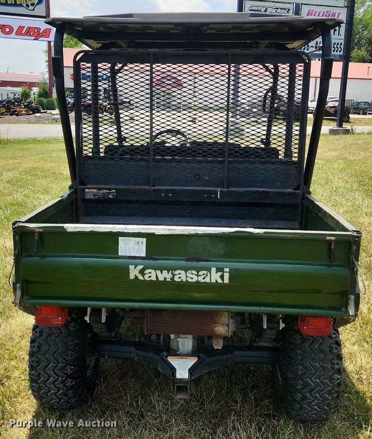 image for item OK9603 2017 Kawasaki Mule 4010  utility vehicle