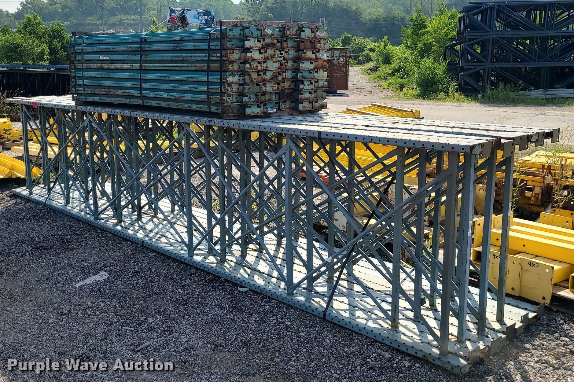 Speedrack pallet racking in Kansas City, MO Item BR9820 for sale