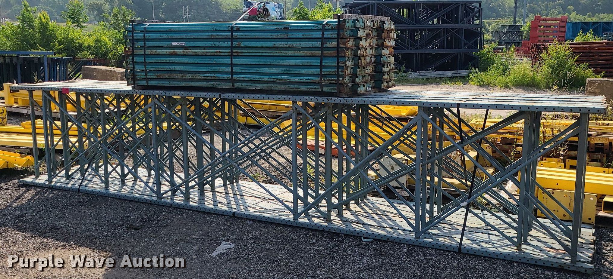 Speedrack pallet racking in Kansas City, MO Item BR9820 for sale