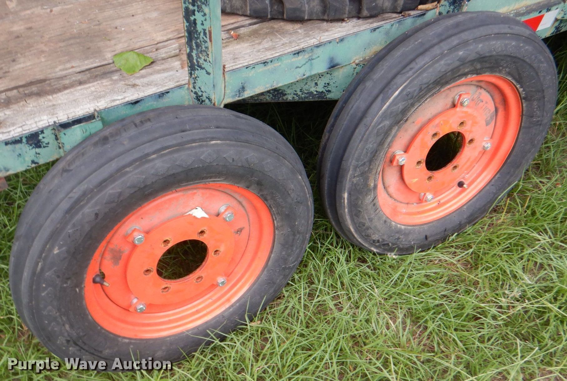 (2) tires and wheels in Kennedale, TX Item DH7540 sold Purple Wave