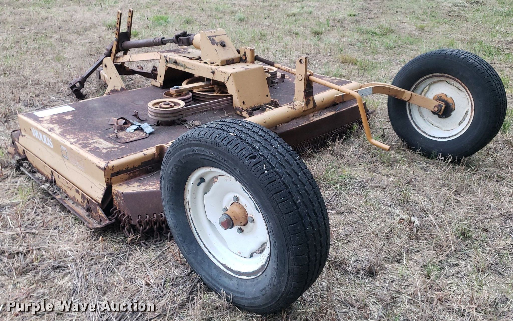 Woods D80 rotary mower in Derby, KS Item DP8081 sold Purple Wave
