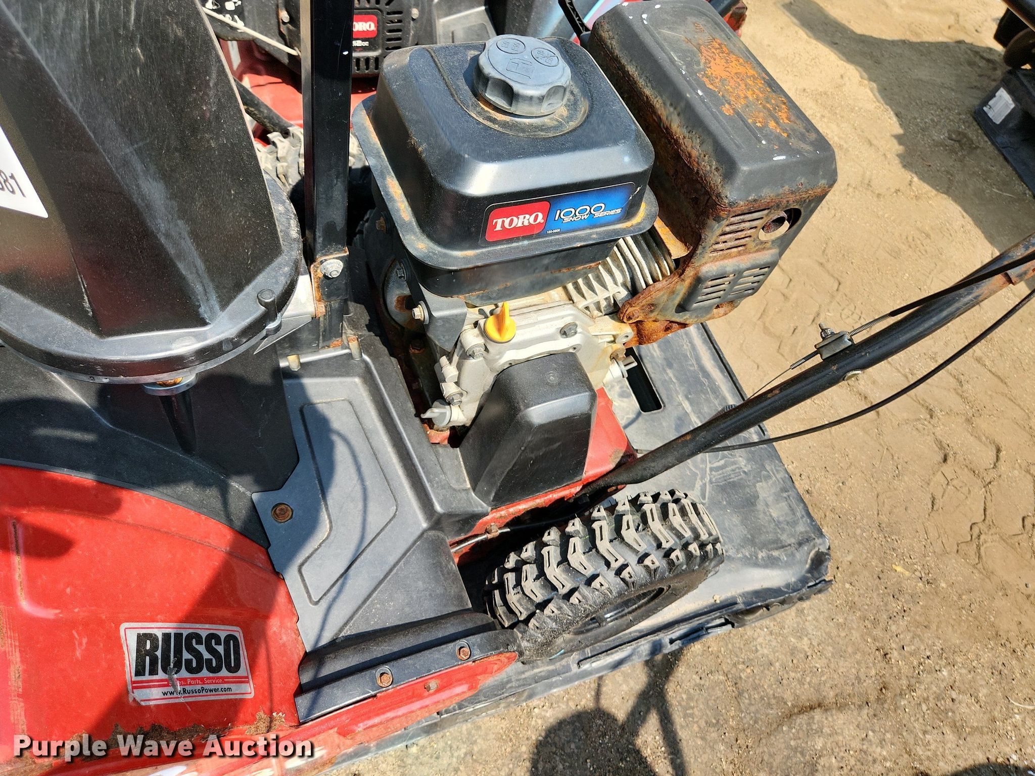 (2) Toro Snowmaster 724 ZXR snow blowers in Elgin, IL Item DS8981 for