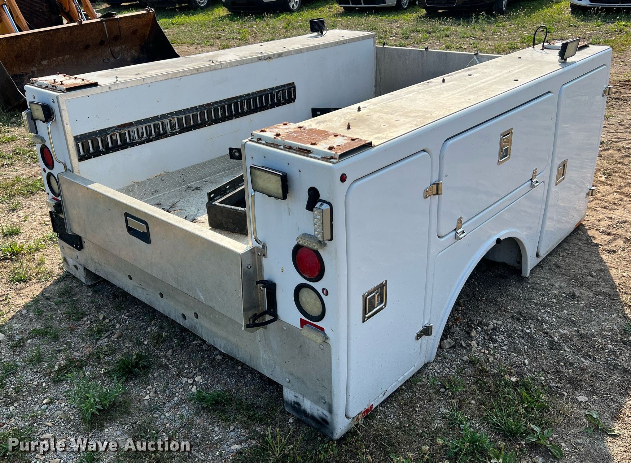 BrandFX fiberglass utility bed in New Bloomfield, MO Item II9232 sold