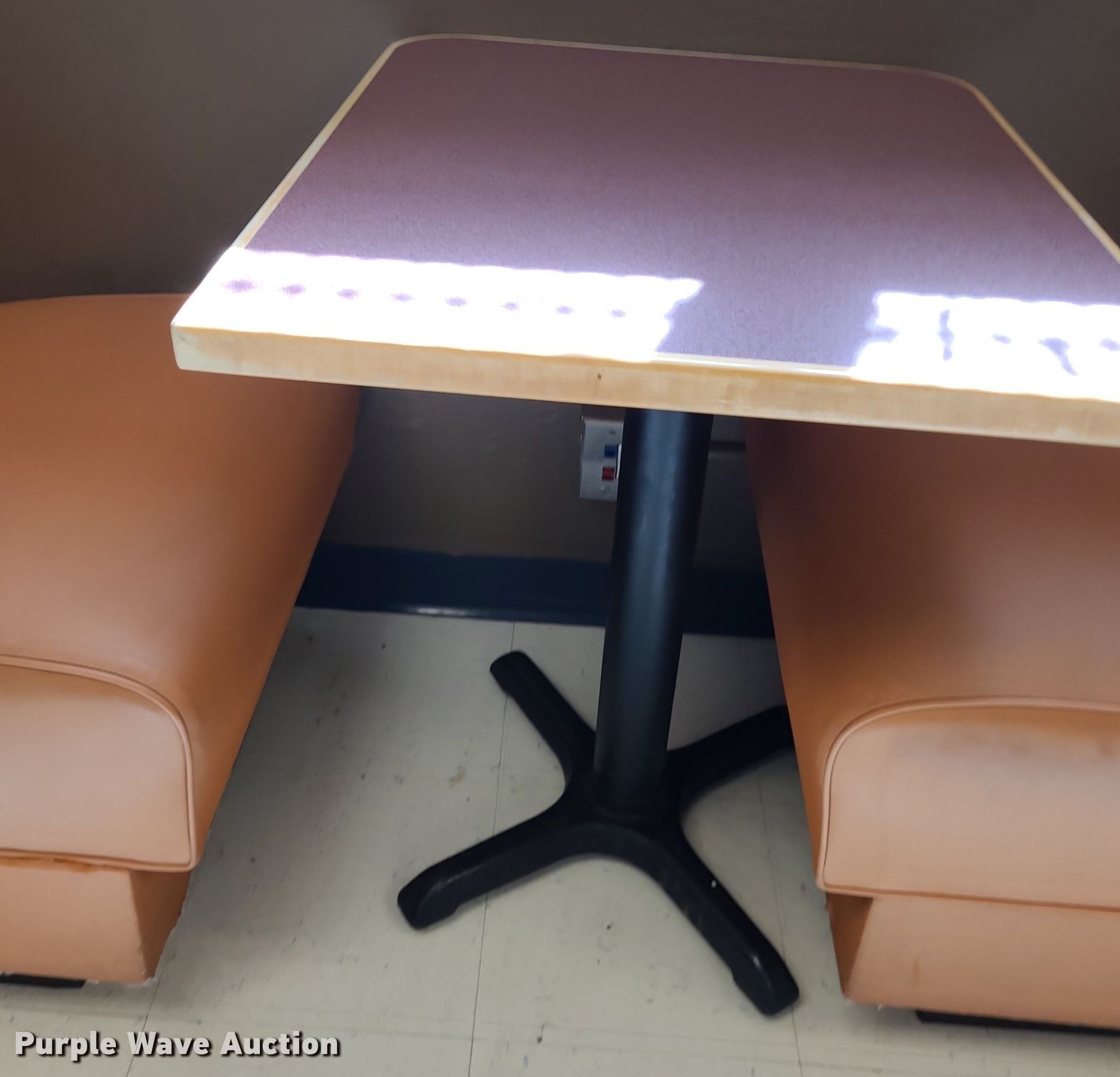 Restaurant furniture in Topeka, KS Item NX9613 sold Purple Wave