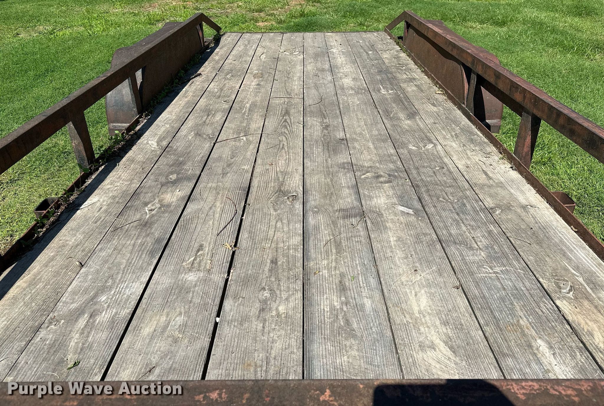 Shop built utility trailer in Tonkawa, OK Item OC9027 sold Purple Wave