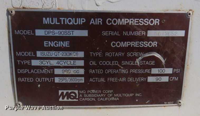 image for item AF9653 (2) air compressors