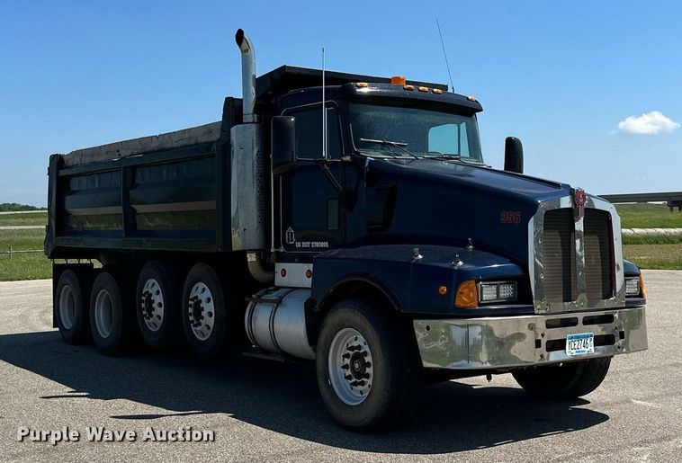 image for item AF9655 1992 Kenworth T600  dump truck
