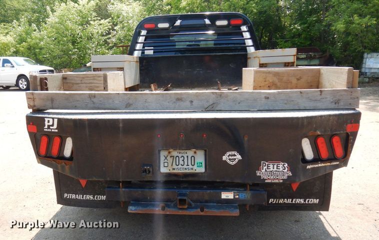image for item AF9657 2012 Dodge Ram 4500HD  Crew Cab flatbed truck