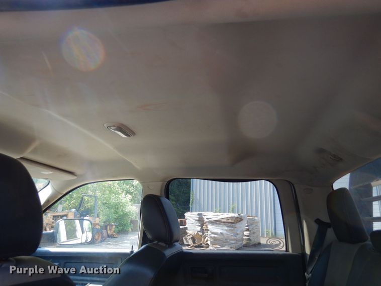 image for item AF9657 2012 Dodge Ram 4500HD  Crew Cab flatbed truck