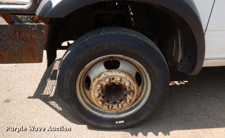 image for item AF9657 2012 Dodge Ram 4500HD  Crew Cab flatbed truck