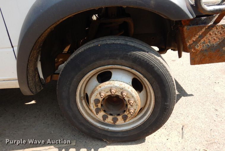 image for item AF9657 2012 Dodge Ram 4500HD  Crew Cab flatbed truck