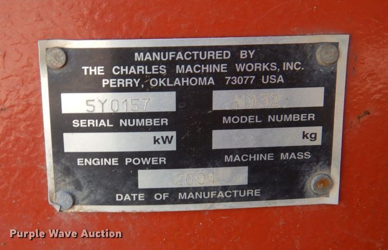 image for item AF9658 2004 Ditch Witch HT115  cable plow