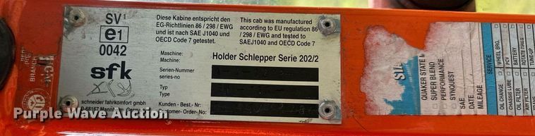 image for item AF9664 Holder C4.74  sidewalk tractor