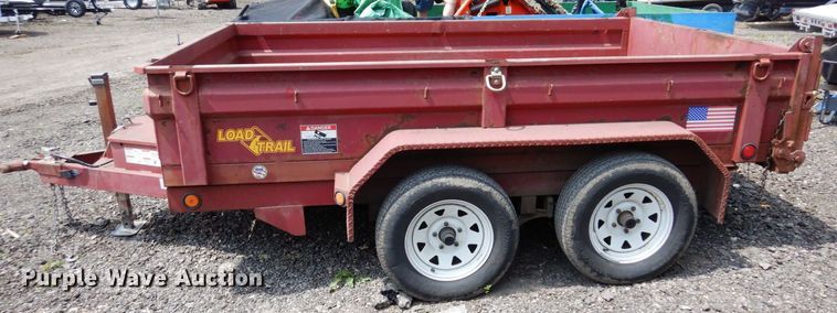 image for item AF9670 2007 Load Trail  dump trailer
