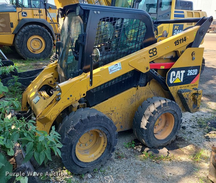 image for item DC6051 2018 Caterpillar 262D  skid steer loader
