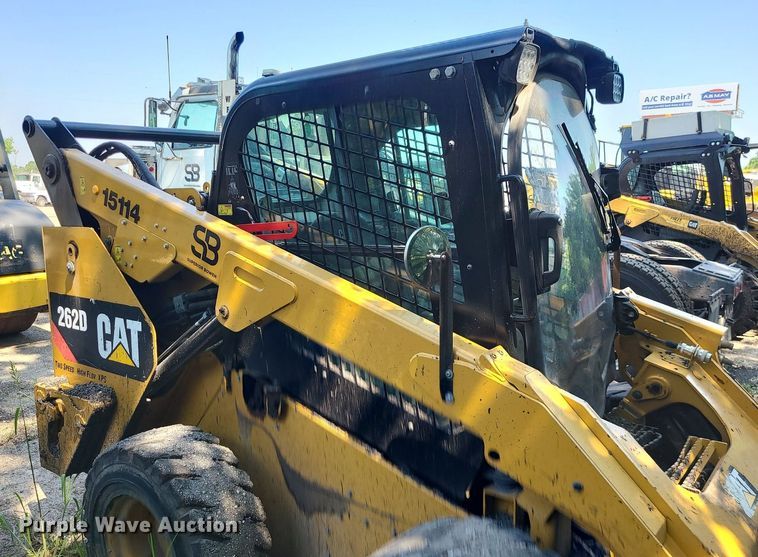 image for item DC6051 2018 Caterpillar 262D  skid steer loader